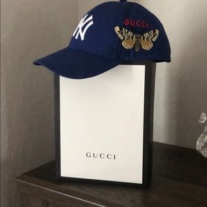 Gucci Yankees Butterfly Hat